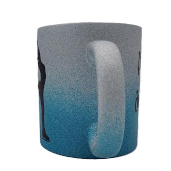 Preview: Tasse Glitzer blau Eiskunstlauf